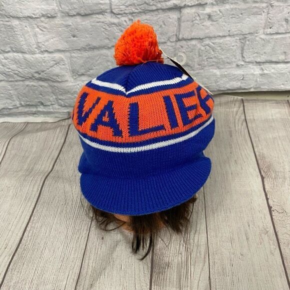 Mitchell & Ness Cleveland cavaliers vintage brim beanie blue & orange - Picture 7 of 7